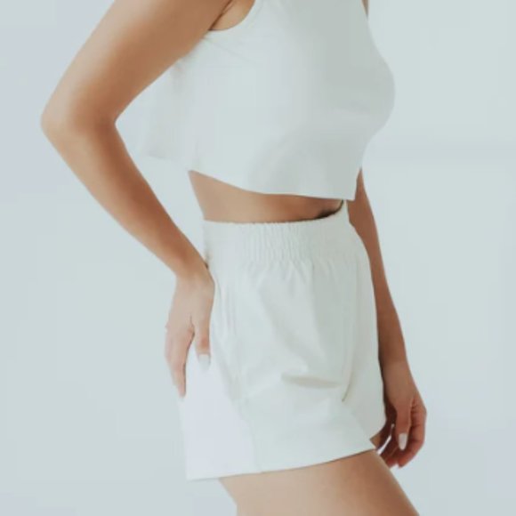 Klassy Network Lounge Shorts Cream XL - Picture 3 of 4
